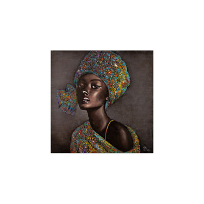 Beauty Of Youth Hand -Painted Acrylic Painting
