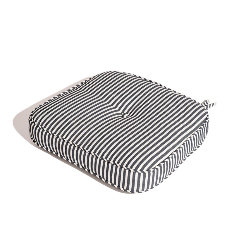 Laurens Indoor/Outdoor Throw Pillow, Navy