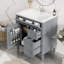 Meuble-lavabo simple 30 po avec plateau Deltonia-910333382