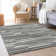 Premium Machine Washable Prisco Gray Rug