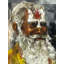 Vieux Sadhu | Peinture par Mk Goyal | Technique mixte sur toile