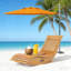 Chaise berçante en bois, chaise berçante d'extérieur