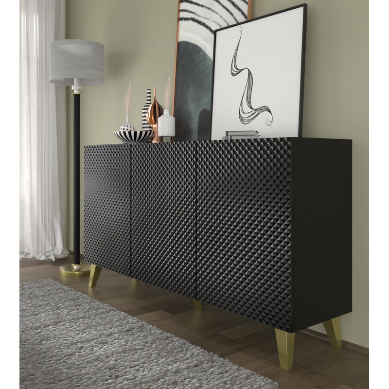 Ravenna 149cm Sideboard, Black
