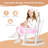 Kalobe Kids 10.2'' Wood Rocking Chair and Ottoman