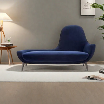 Fauteuil inclinable léger en flanelle de luxe