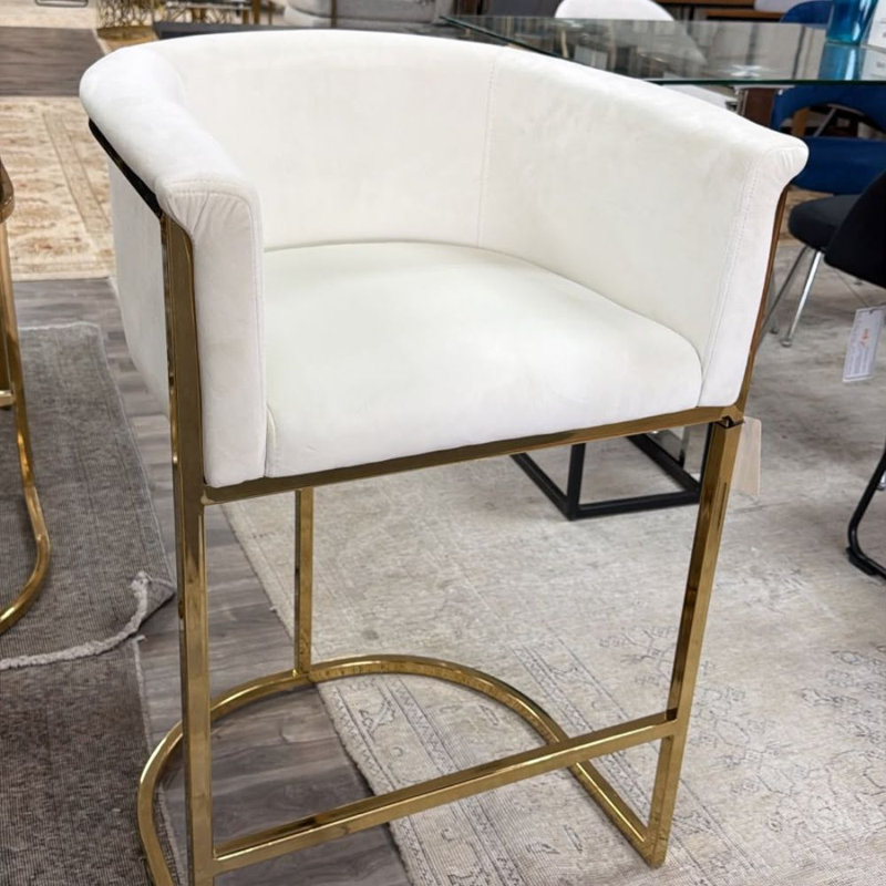 Tabouret 27 po, Beige