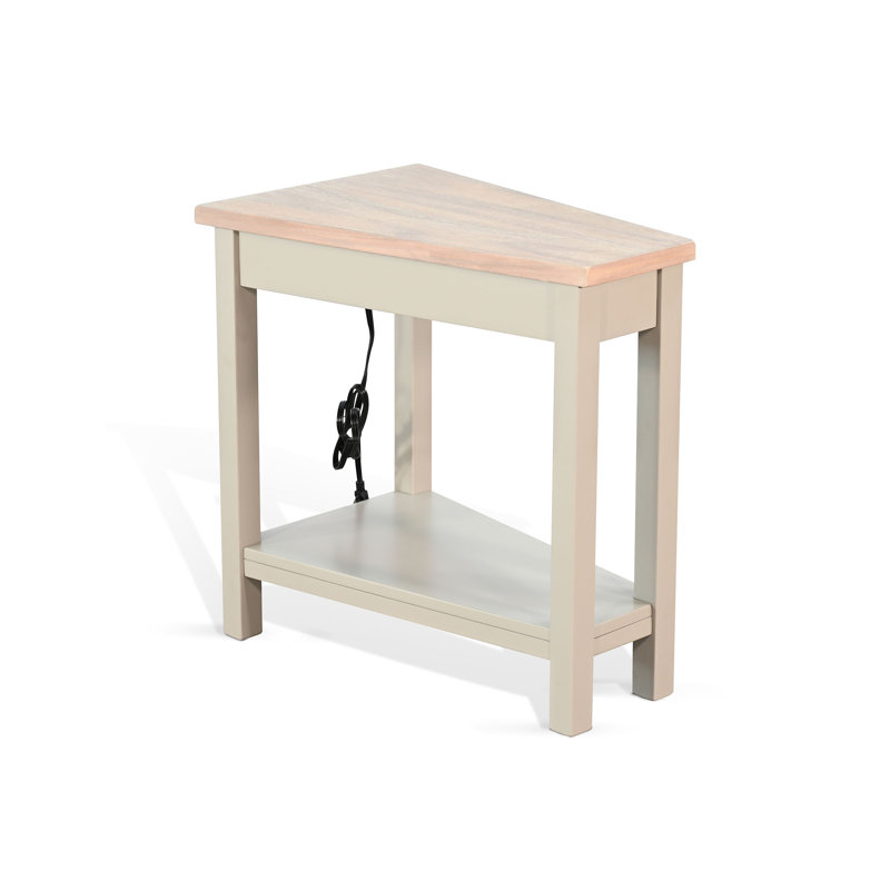 Table d'appoint Red Barrel Studio®, Blanc