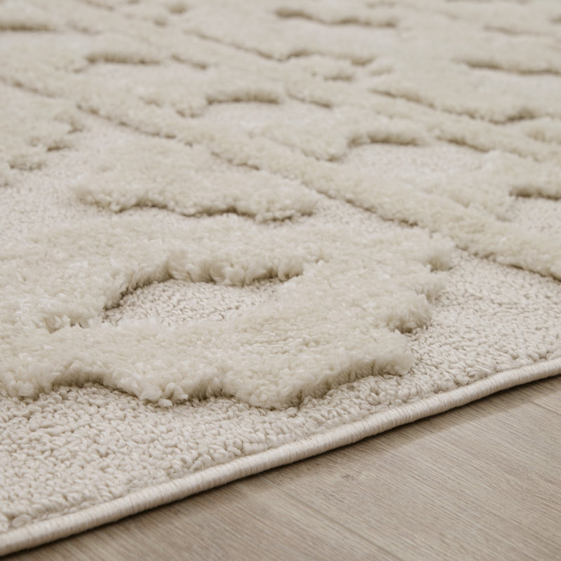 Rectangular Londono Moroccan Shag Area Rug, Rectangle 230 x 330cm