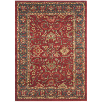 Bellflower Oriental Looped / Hooked Area Rug