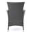 Grey Dining Chairs  2  - Modern Straight Line Elegance, 23.44 In. Deep, 24.23 Wide, 33.34 High, 15.47 Lb. Heavy 2 In Seating For Living & Lounge Area W X H D, Lb