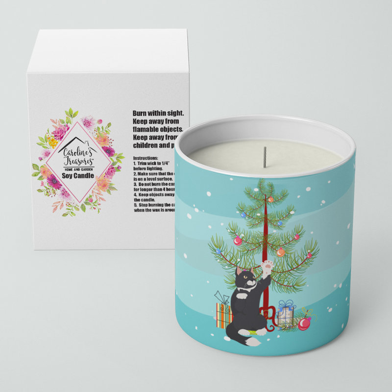 Bougie décorative 10 oz Soy American Polydactyl