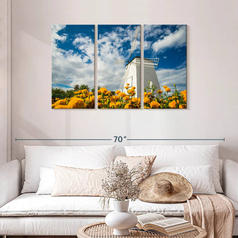 Alvord Spring Windmill, 28" H x 45" W