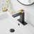 Single-handle Bathroom Faucet with Drain Assembly-106069655