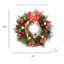 Couronne de Noël artificielle de Noël