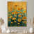 Gold Floater Framed