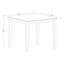 3 Piece Kitchen Counter Height Dining Table Set Contains a Square Pub Table and 2 Linen Fabric Chairs, Mahogany-1180324778