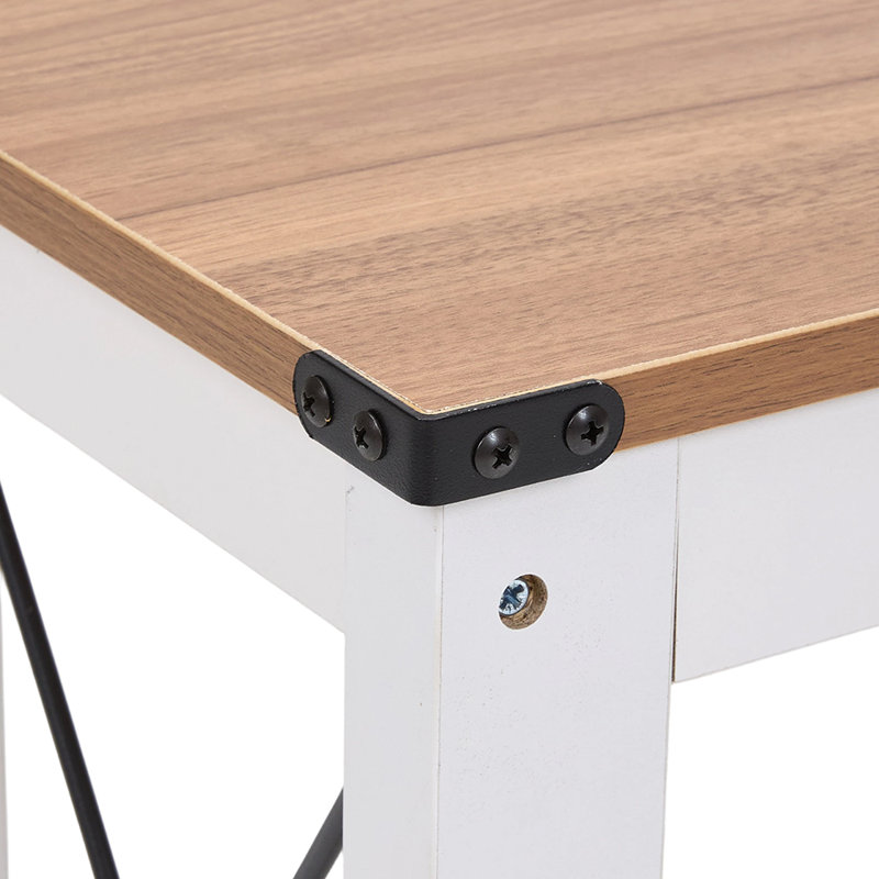 Tray Top End Table, White