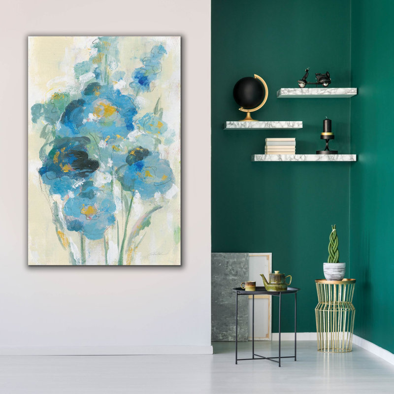 «Loose Bouquet I» par Silvia Vassileva, art mural sur toile, 12 po x 18 po, H 60 po x l 40 po x P 1,5 po