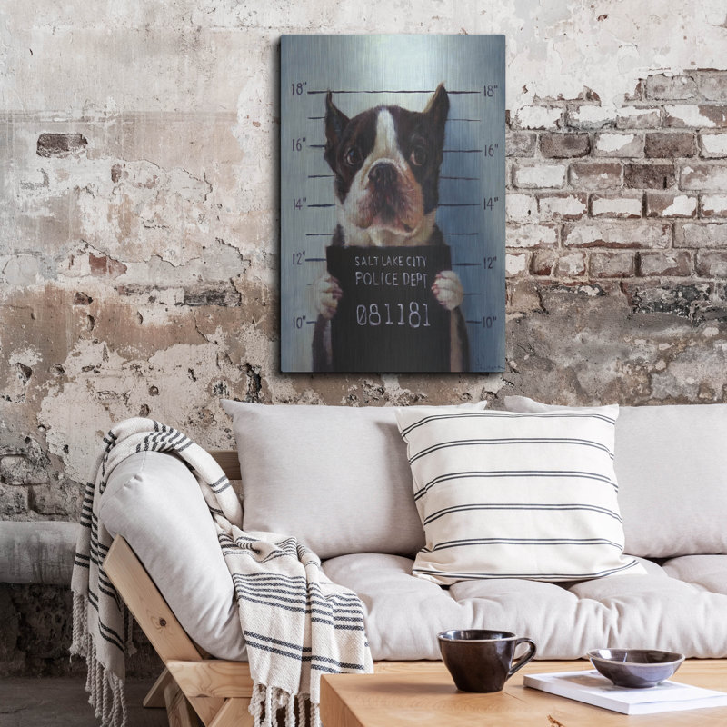 «Mug Shot» par Lucia Heffernan, H 36 po x l 24 po