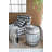 22.5x22.5x26" Drum Side Table