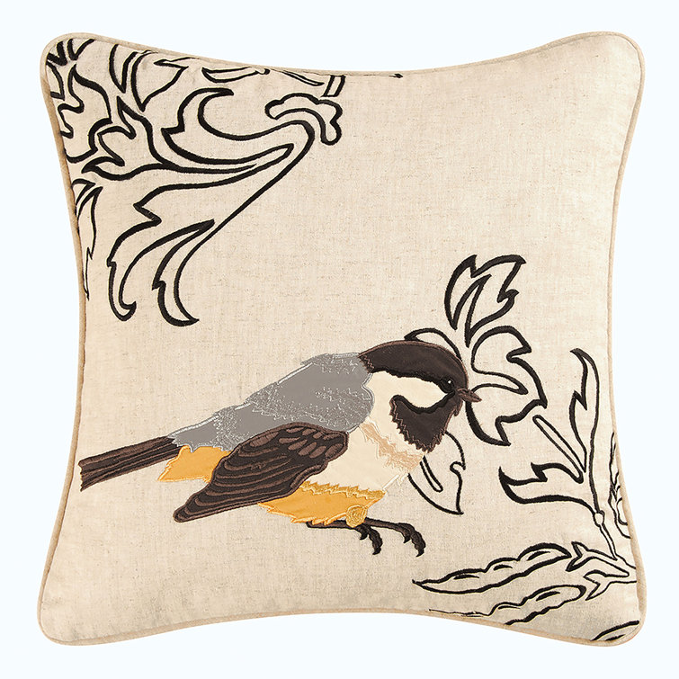 C&f Home Appliqued Cotton Throw Pillow 