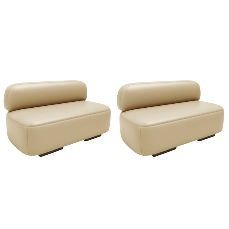 Banc de restaurant, Beige