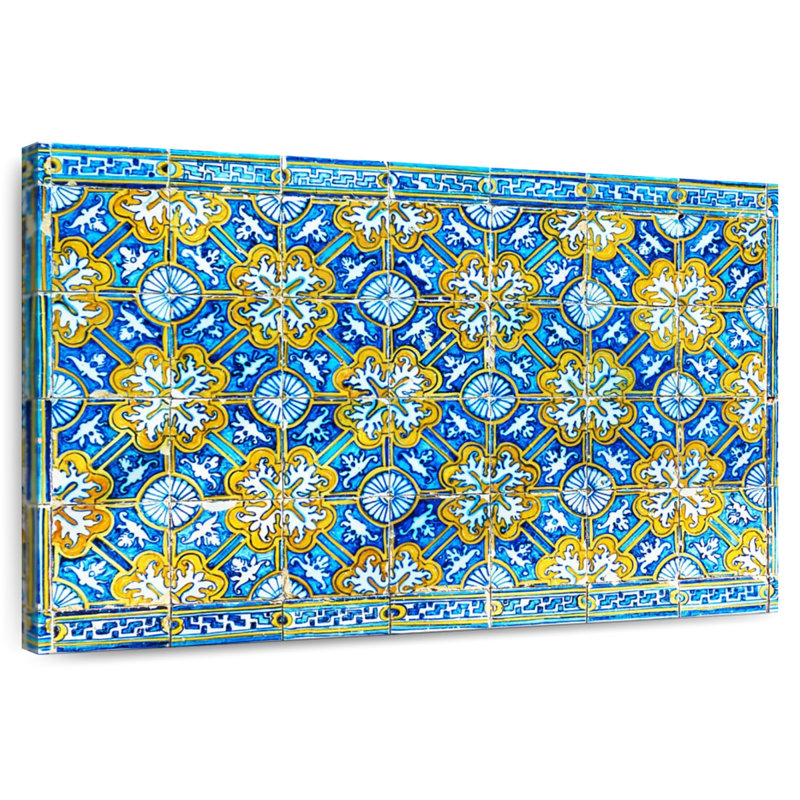 Lisbon Azulejos, 20" H x 30" W