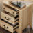 Haikey Farmhouse 20.5'' W Nightstand Set of 2-1153774945