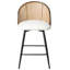 Set of 2 Bar Chairs NATHAN Swivel-114623497-114623498