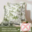 Toile matelassée couvre-oreiller ferme campagne française rétro imprimé motif décoratif carré pour la maison canapé chambre lit décoration-289342687