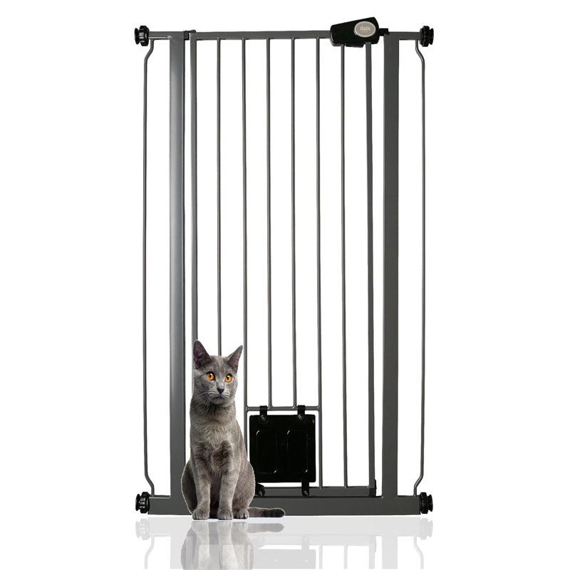 Geordie Metal Pressure Mounted Pet Gate, 68.5 - 75cm