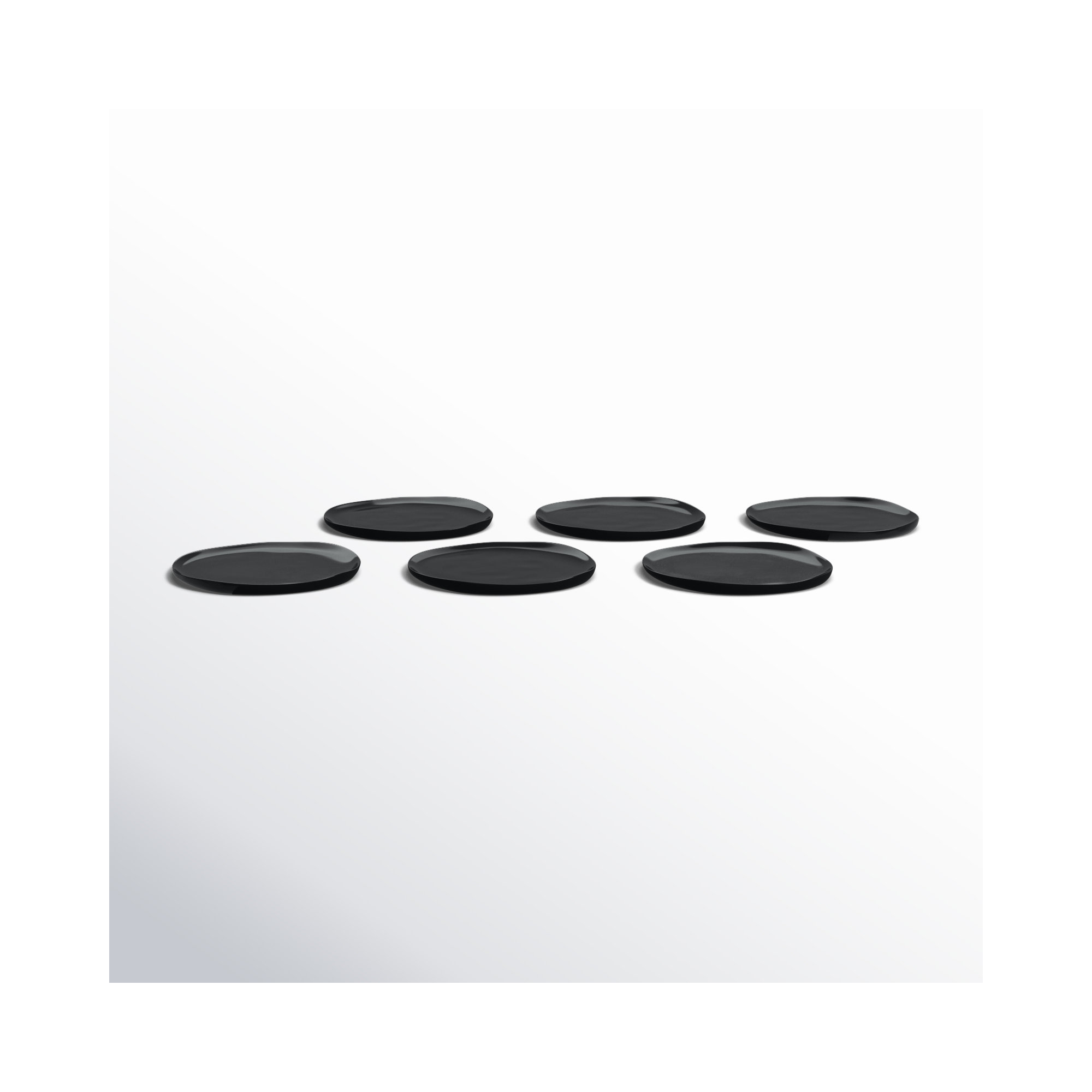 Fortessa Sandia 11" Melamine Dinner Plate, Obsidian