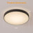 15.6 Inch LED Ceiling Light, 24W 120V Dimmable Ceiling Fixture with 3 Color Temperatures (3000K/4000K/5000K) & 10s Memory Function, cETL Certified, 1-Year Warranty for Indoor Spaces