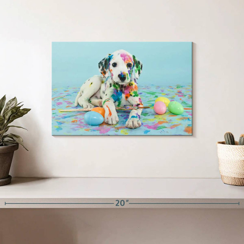 Chiot dalmatien Brampt, H 8 po x l 12 po