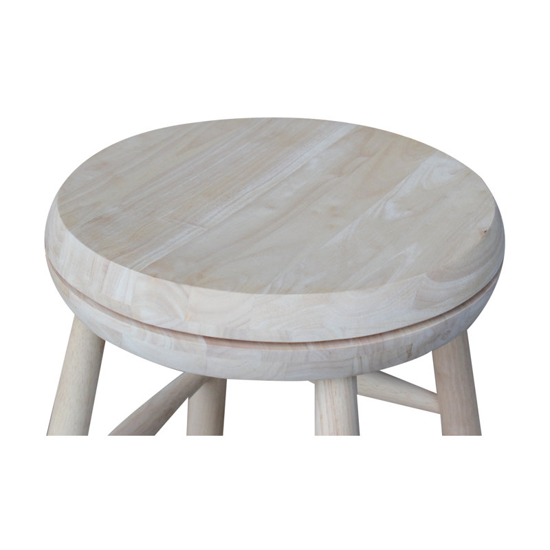Tabouret tournant et court Bailey-Mai, Tabouret de comptoir - assise de 25,2 po de hauteu