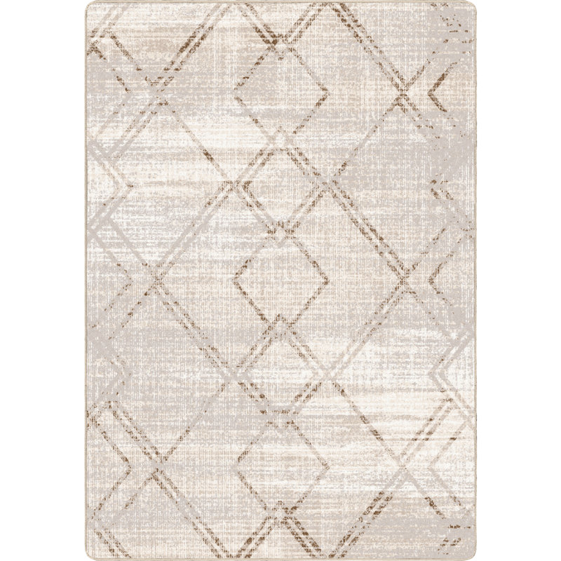Tapis à motif géométrique Res Resence, Rectangle 5 pi 4 po x 7 pi 8 po
