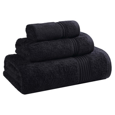 Oleg 600 GSM Certified Egyptian Cotton 3 Piece Towel Set