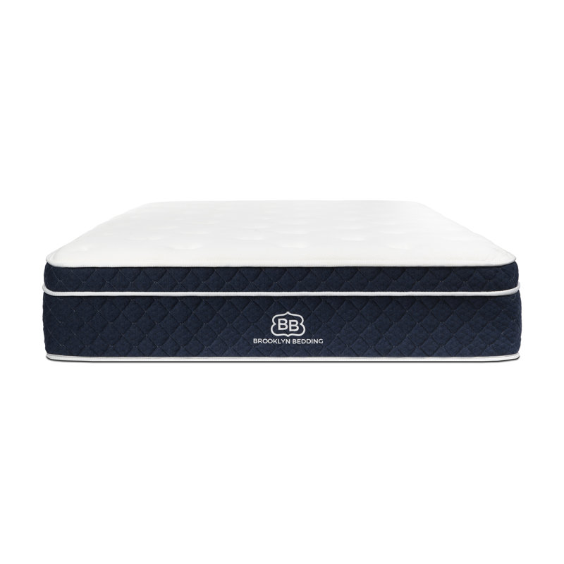 Brooklyn King 14" Plush Hybrid Mattress with Cooling Gel Foam