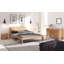Jovanni 40cm W Solid Wood Bedside Table