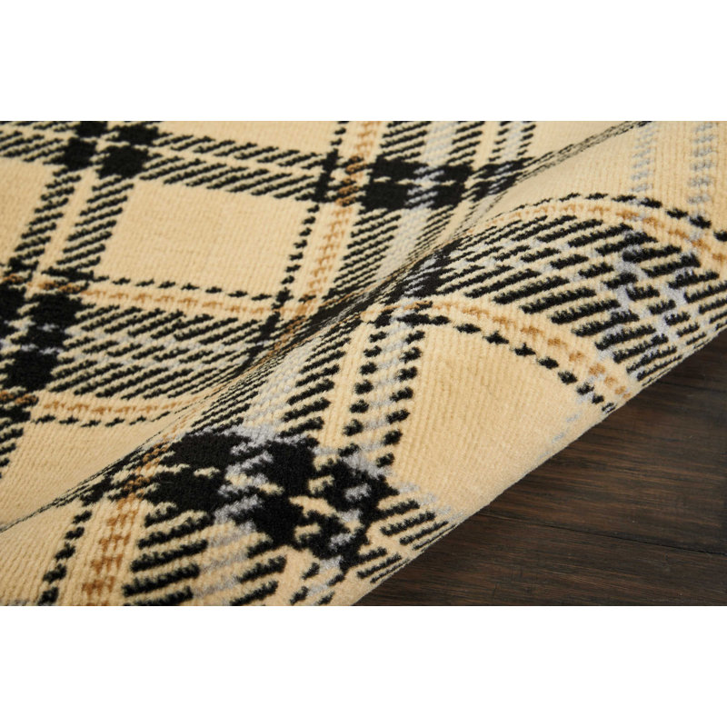 Plaid 239cm X 300cm Area Rug, Rectangle 160 x 221cm