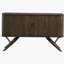 Buffet Ibo 2 portes Buffet rangement noyer foncé