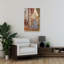 Annunciation, Detail Of The Virgin, 1481 Abstract Contemporary Wall Art Print by Sandro Botticelli - Wrapped Canvas Print-1622813759
