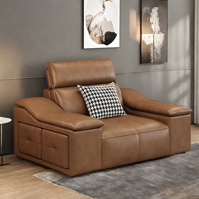 American modern and simple straight-row sofa