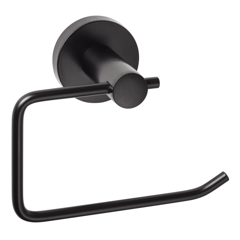 Lugano Paper Holder, Flat Black