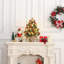 Sapin de Noël artificiel éclairé 24,4 pi