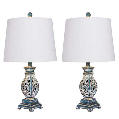 Brutus Resin Table Lamp