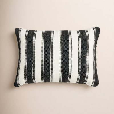 DITMAR Striped Indoor/Outdoor Throw Pillow