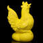 Décoration de coq chanceux - savoir-faire en céramique fine