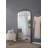 Full Length Arched Mirror With Metal Frame For Hanging Or Leaning, Brightens Room And Enhances Ambiance With Durable Protection
