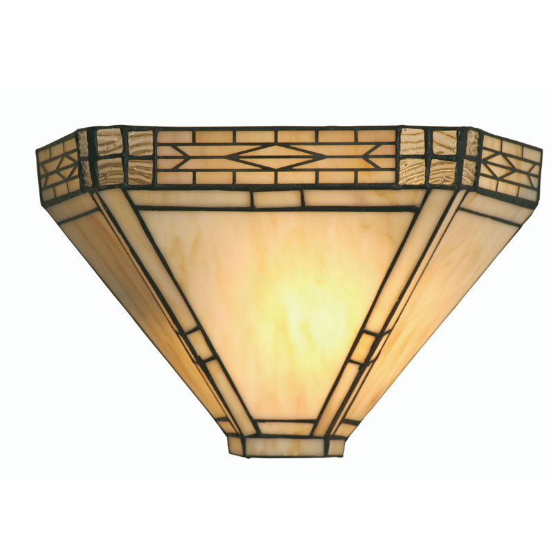 Ophelia Glass Flush Mounted Sconce